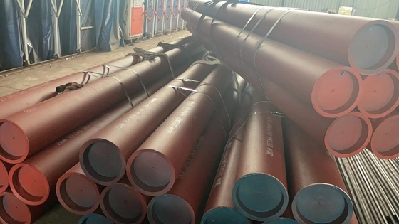 কোল্ড রোলড 34CrMo4 সারফেস ট্রিটমেন্ট এবং গোলাকার অংশ সহ বিজোড় খাদ ইস্পাত পাইপ
