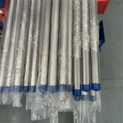 কারখানার সরবরাহ 180 Grit EN 1.4401 স্টেইনলেস স্টীল স্যানিটারি পাইপ 316L টিউব