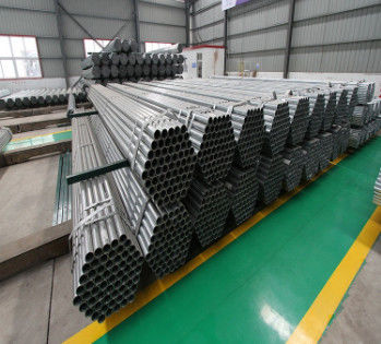 Hot Dipped 0.6mm To 20mm Galvanised Metal Pipe S235JR