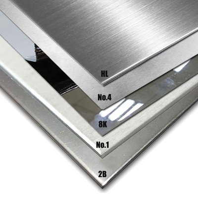 CE 4x8 স্টেইনলেস স্টীল প্যানেল 304L BA ফ্ল্যাট SS 304 শীট